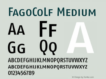 FagoCoLf Medium Version 001.000图片样张