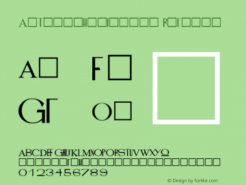 ArTarumianIshxan Regular MS core font:V1.00图片样张