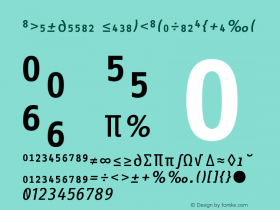 InfoOffic MediumItalicExpert Version 001.000图片样张