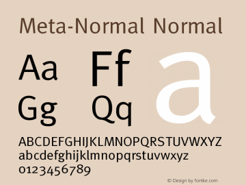 Meta-Normal Normal Version 001.001图片样张