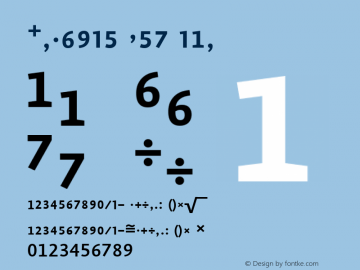 Profile Regular 001.000图片样张