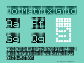 DotMatrix Grid Version 001.000图片样张