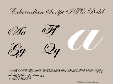 Edwardian Script Itc Font Family Edwardian Script Itc Calligraphy Typeface Fontke Com For Mobile