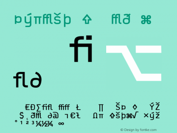Typestar Medium 001.000 Font Sample