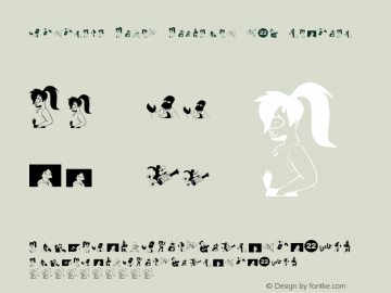 Futurama Alien Alphabet Two Font Family Futurama Alien Alphabet Two Sans Serif Typeface Fontke Com