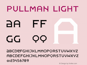 Pullman Light 001.000图片样张