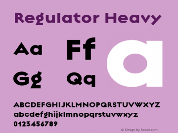 Regulator Heavy Version 001.000图片样张