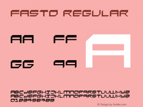 Fasto Regular 001.000图片样张