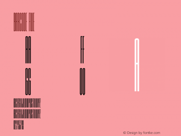 Barcode Five Version 001.000图片样张