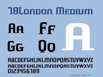 78London Medium Version 001.000图片样张