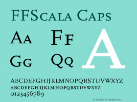 FFScala Caps Version 001.001图片样张