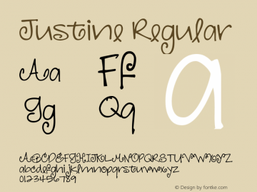 Justine Regular Version just图片样张