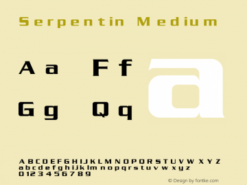 Serpentin Medium 1.000图片样张