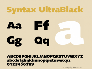 Syntax UltraBlack Version 001.001图片样张