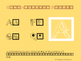 CatsAlphabet Medium Version 1.0  2006-05-25图片样张