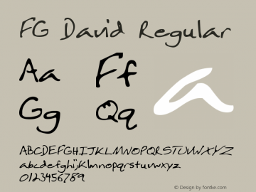 FG David Regular Version 001.000图片样张