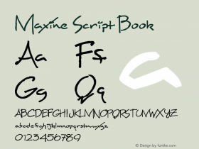 Maxine Script Book Version 1.0图片样张