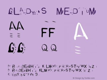 GLADYS Medium Version 001.000图片样张