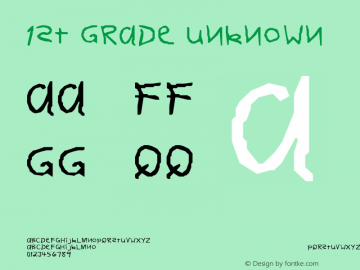 1st Grade Unknown Unknown图片样张