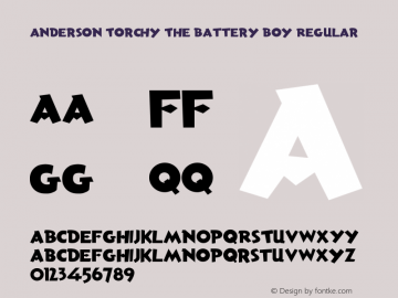 Anderson Torchy The Battery Boy Regular 2.0 August 21, 2005图片样张