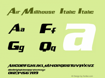 Air Millhouse  Italic Italic email: maddhatter_dl@yahoo.com图片样张