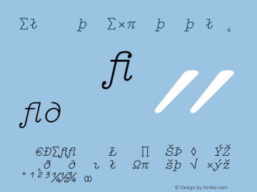 Elementa Expert Italic Version 001.000图片样张