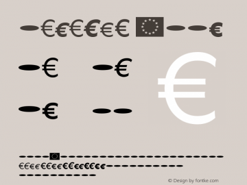 Balance Euro Version 001.000 Font Sample