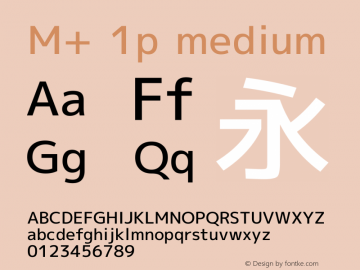 M+ 1p medium Version 1.023图片样张