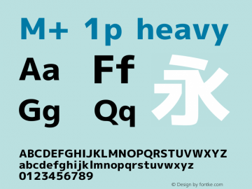 M+ 1p heavy Version 1.028图片样张