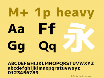 M+ 1p heavy Version 1.030图片样张