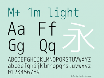 M+ 1m light Version 1.026图片样张