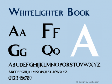 Whitelighter Book Version 1.00 February 23, 20图片样张