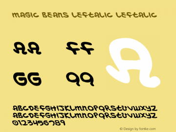 Magic Beans Leftalic Leftalic 001.000图片样张