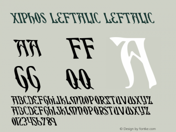 Xiphos Leftalic Leftalic 001.000图片样张