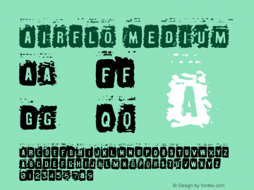 Airflo Medium Version 001.000 Font Sample