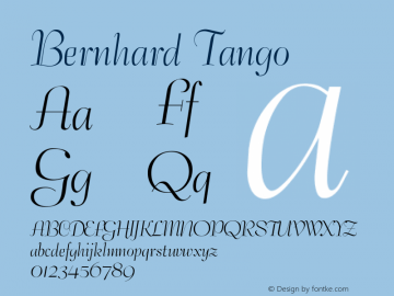 Bernhard Tango Version 001.000图片样张