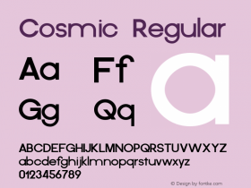 Cosmic Regular Version 1.209图片样张