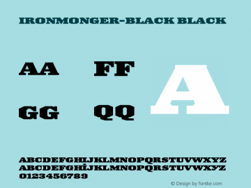 Ironmonger-Black Black Version 1.000图片样张