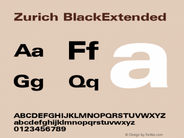 Zurich BlackExtended Version 003.001图片样张