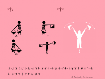 Semaphore Regular 1.0 26-02-2002图片样张