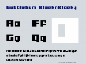 Gubblebum BlacknBlocky Version 1.000 2007 initial release图片样张