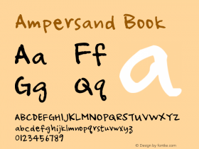 Ampersand Book Version 1.00 May 29, 2005, i图片样张