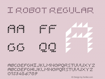 I ROBOT Regular Version 1.0图片样张
