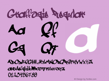 Graffogie Regular Unknown Font Sample