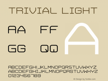 Trivial Light Version 1.000 2008 initial release图片样张
