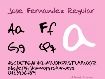 Jose Fernandez Regular Version 1.0图片样张