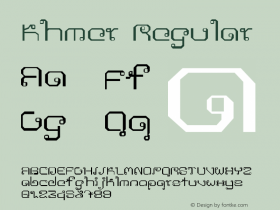 Khmer Regular Version 1.0图片样张