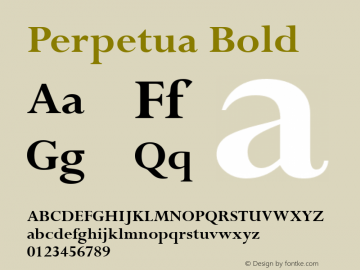 Perpetua Bold v.1.02: Evaluation for Lotus: April 1994图片样张