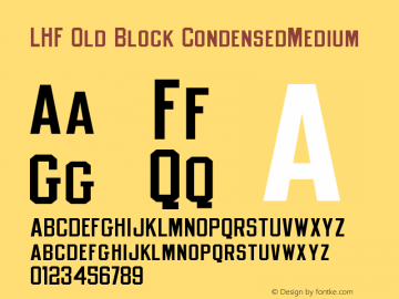 LHF Old Block CondensedMedium Version 001.001图片样张