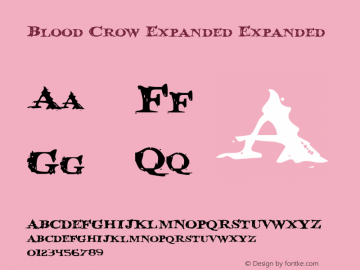 Blood Crow Expanded Expanded 001.000图片样张